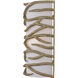 Branch Reality 2 Light 11 inch Textured Ashen Gold Wall Sconce Wall Light