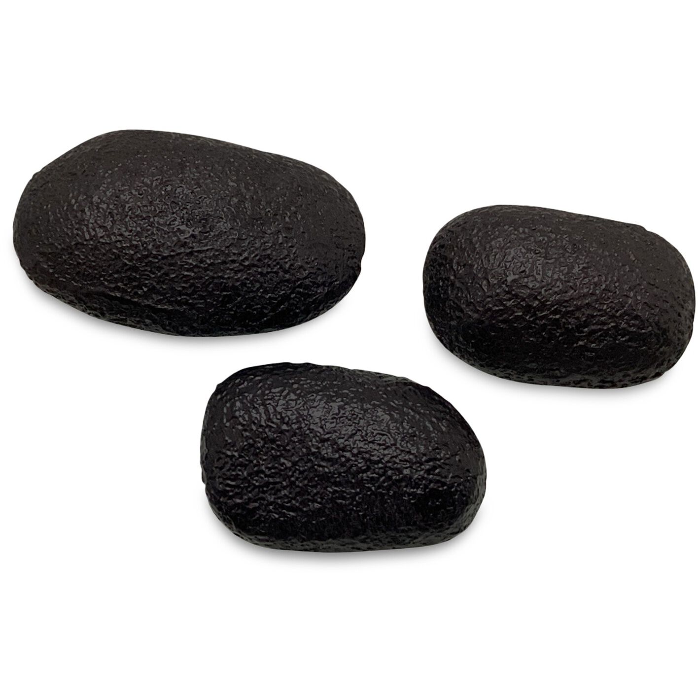 Breton Black Wall Sculpture, Set of 3