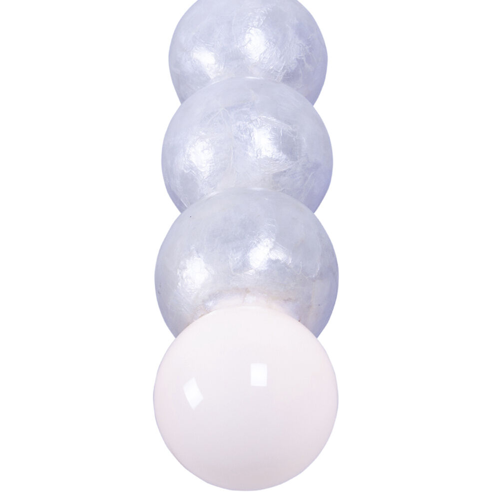 Pearls 1 Light 5 inch Matte Black Pendant Ceiling Light