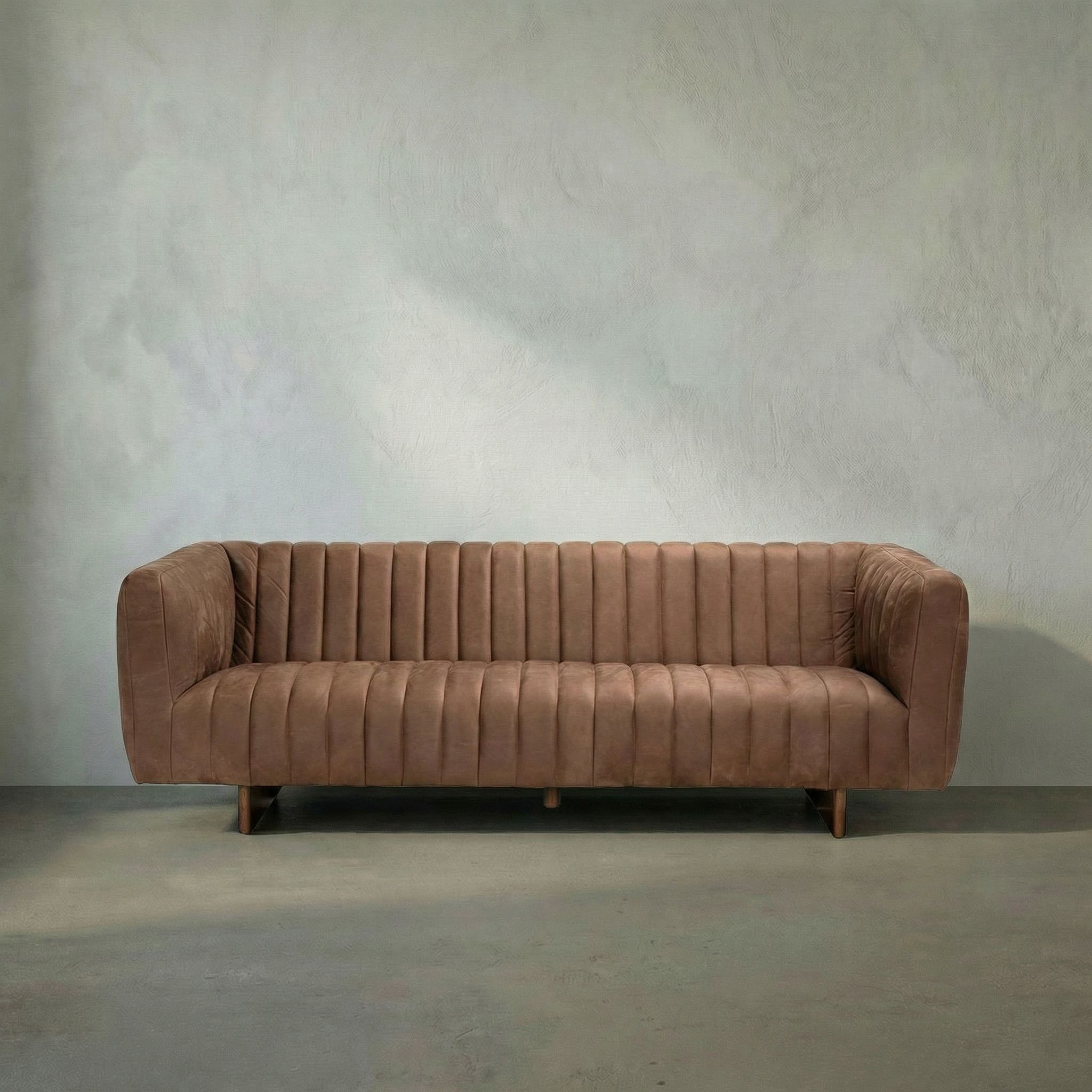 Khann Orris Brown Sofa