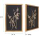 Bamboo Gold Wood Wall Art