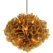 Pulse 12 Light 31 inch Gold Leaf Chandelier Ceiling Light