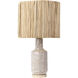 Takko 27.75 inch 100.00 watt Apothecary Gold and Slate Brown Table Lamp Portable Light