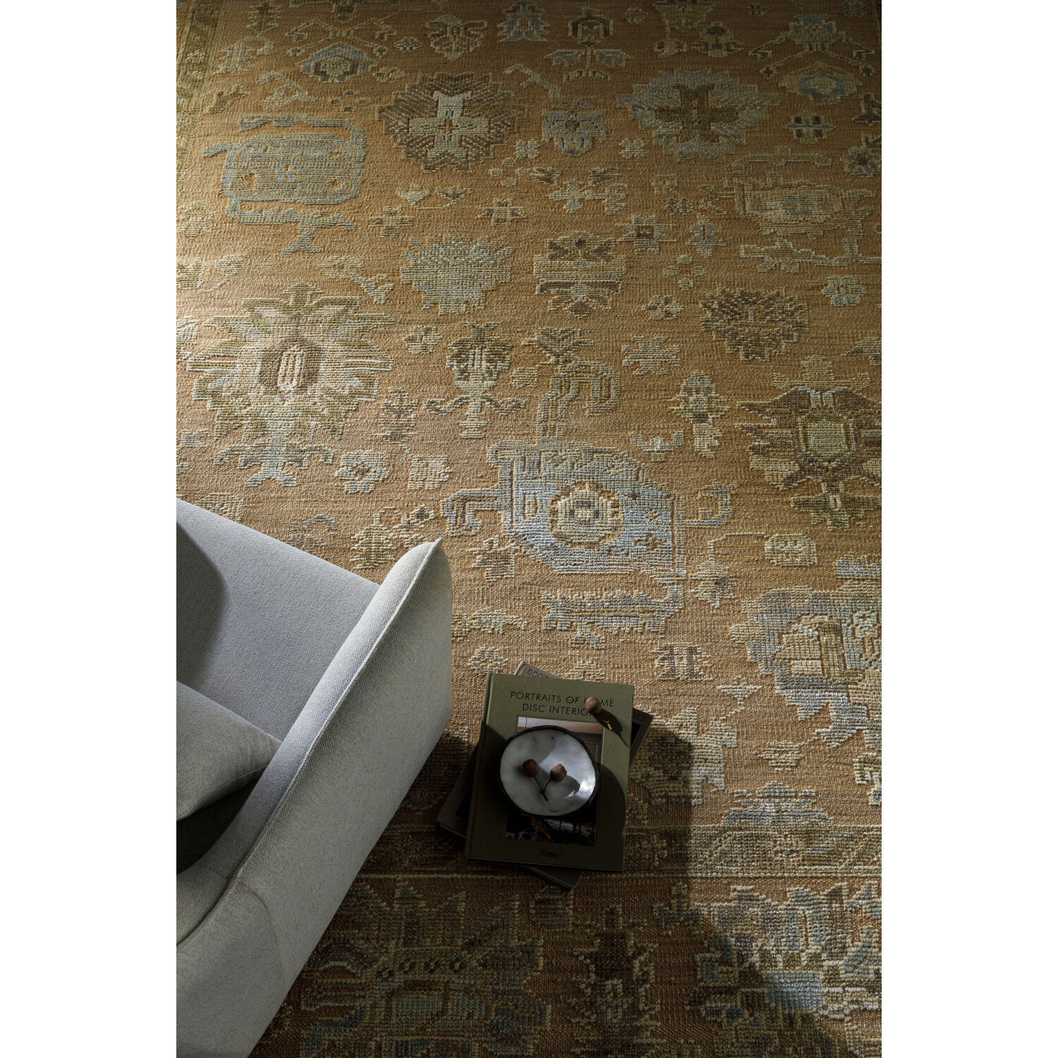 Sinclair 144 X 108 inch Sand / Khaki Handmade Rug in 9 x 12