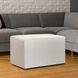 Universal Avanti White Bench with Slipcover