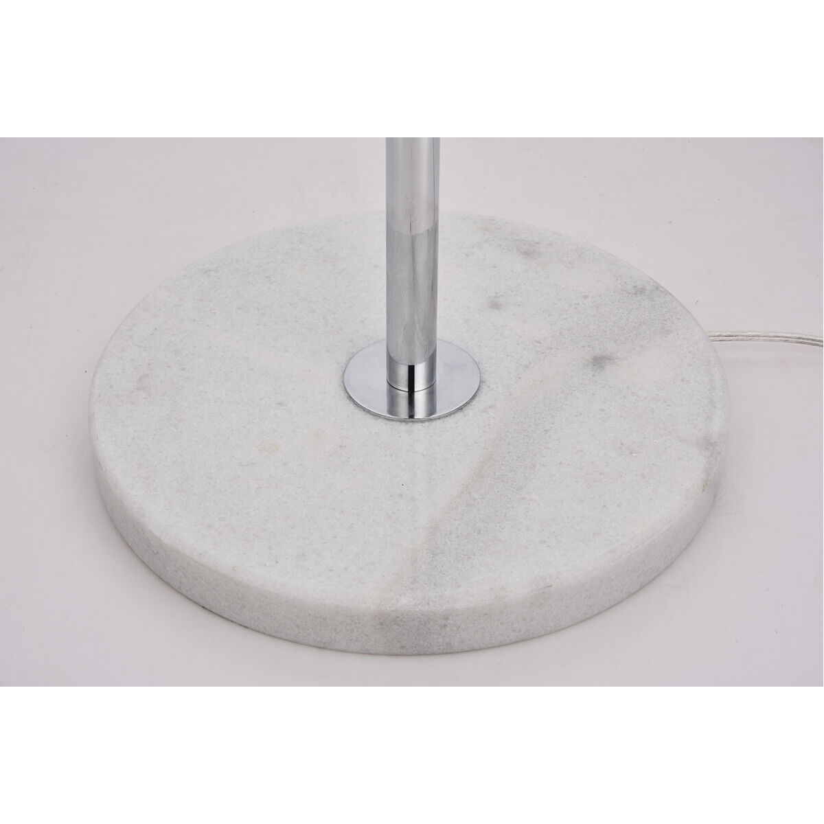 Eclipse 66 inch 40 watt Chrome Floor Lamp Portable Light