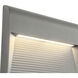 Casa LED 8.25 inch Gray Exterior Wall/Step Light