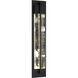 Rivera LED 32 inch Sand Black Outdoor Wall Sconce