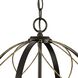 Gerald Ave 3 Light 16 inch Antique Bronze Pendant Ceiling Light