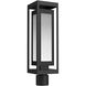 Outdoor Sconce LED 21 inch Textured Black Outdoor Post Mount, Double Box