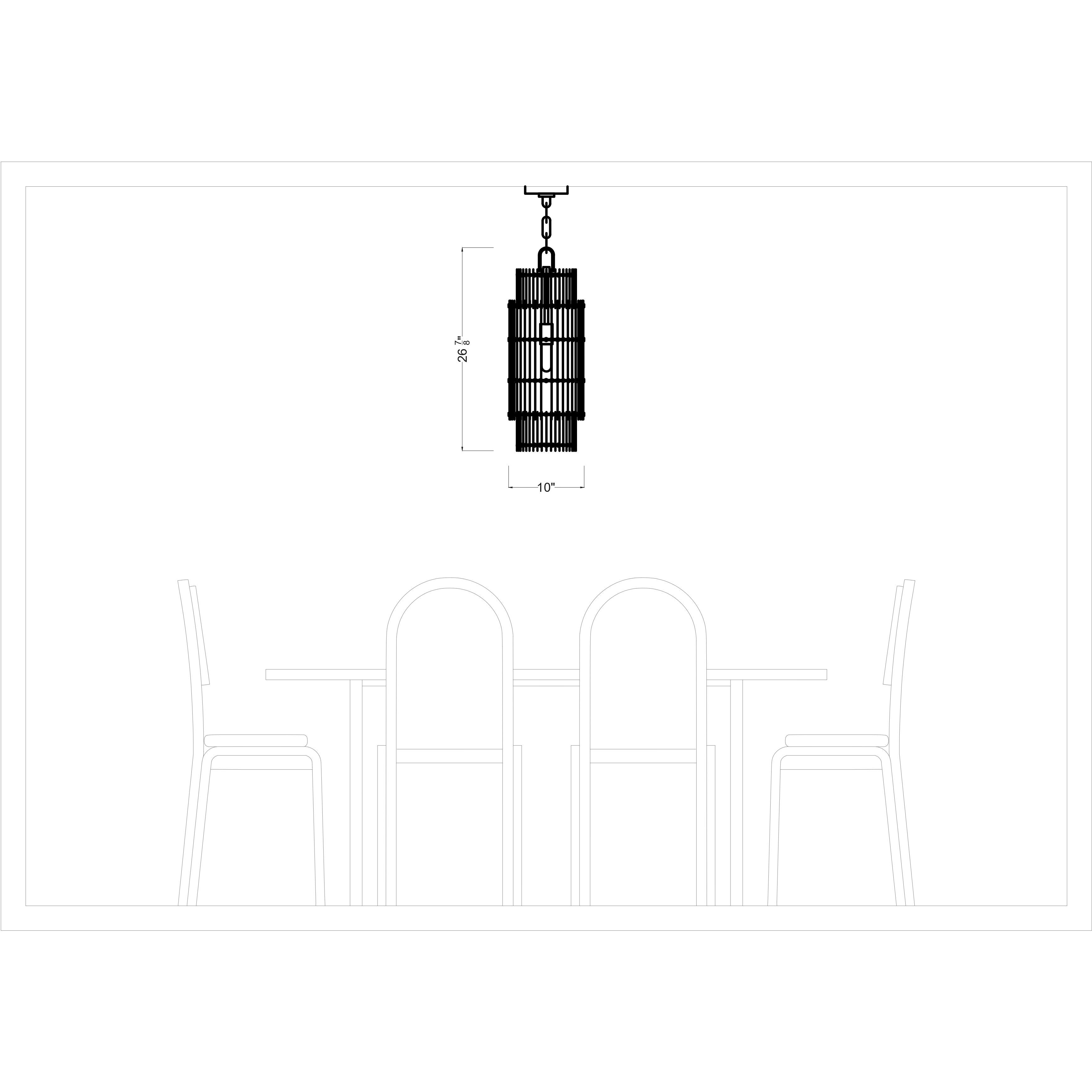 ED Ellen DeGeneres Elio 1 Light 10 inch Burnished Brass Hanging Shade Ceiling Light