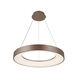 EVOLV LED 15 inch Light Bronze Pendant Ceiling Light, Sway Family