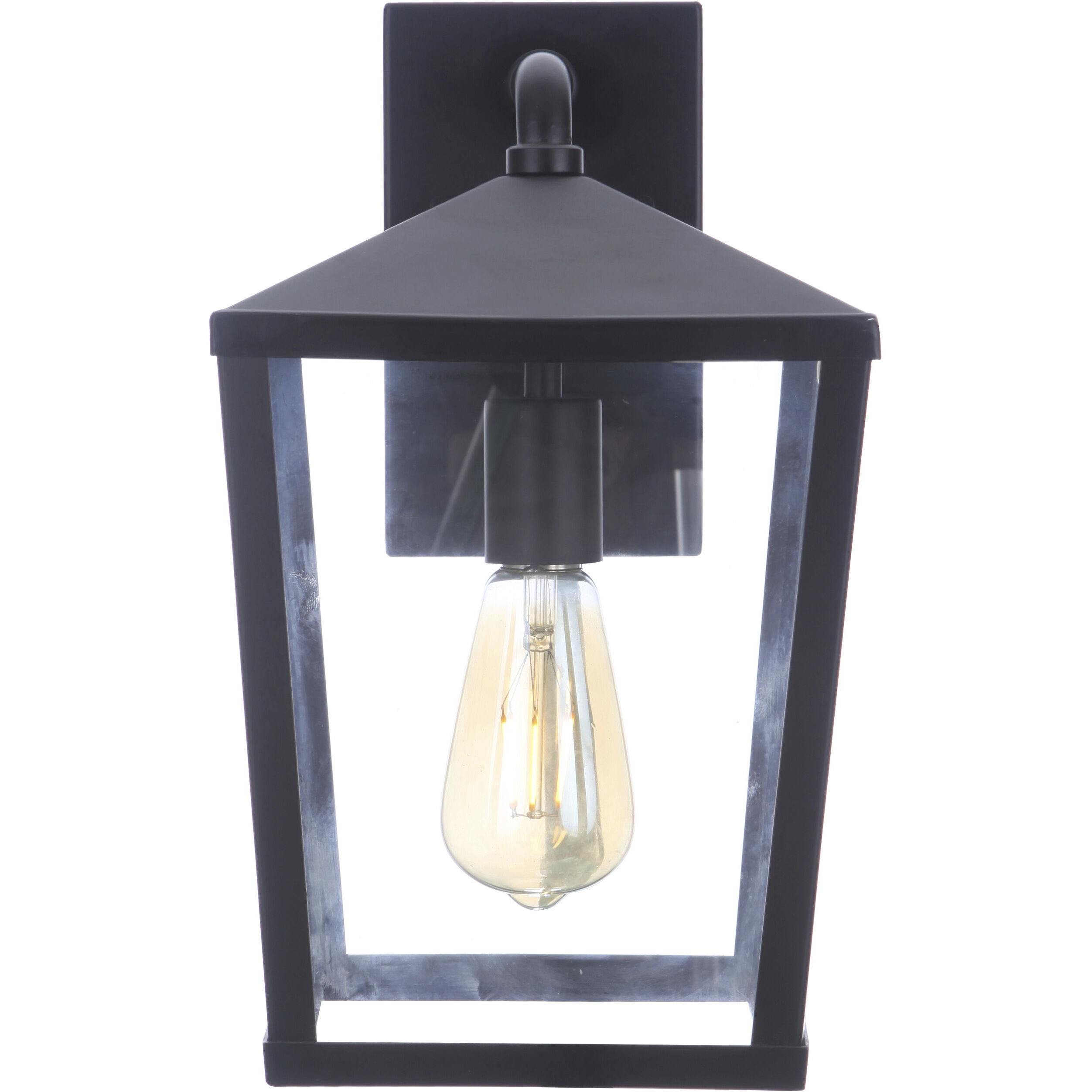 Olsen 1 Light 13 inch Midnight Outdoor Wall Lantern