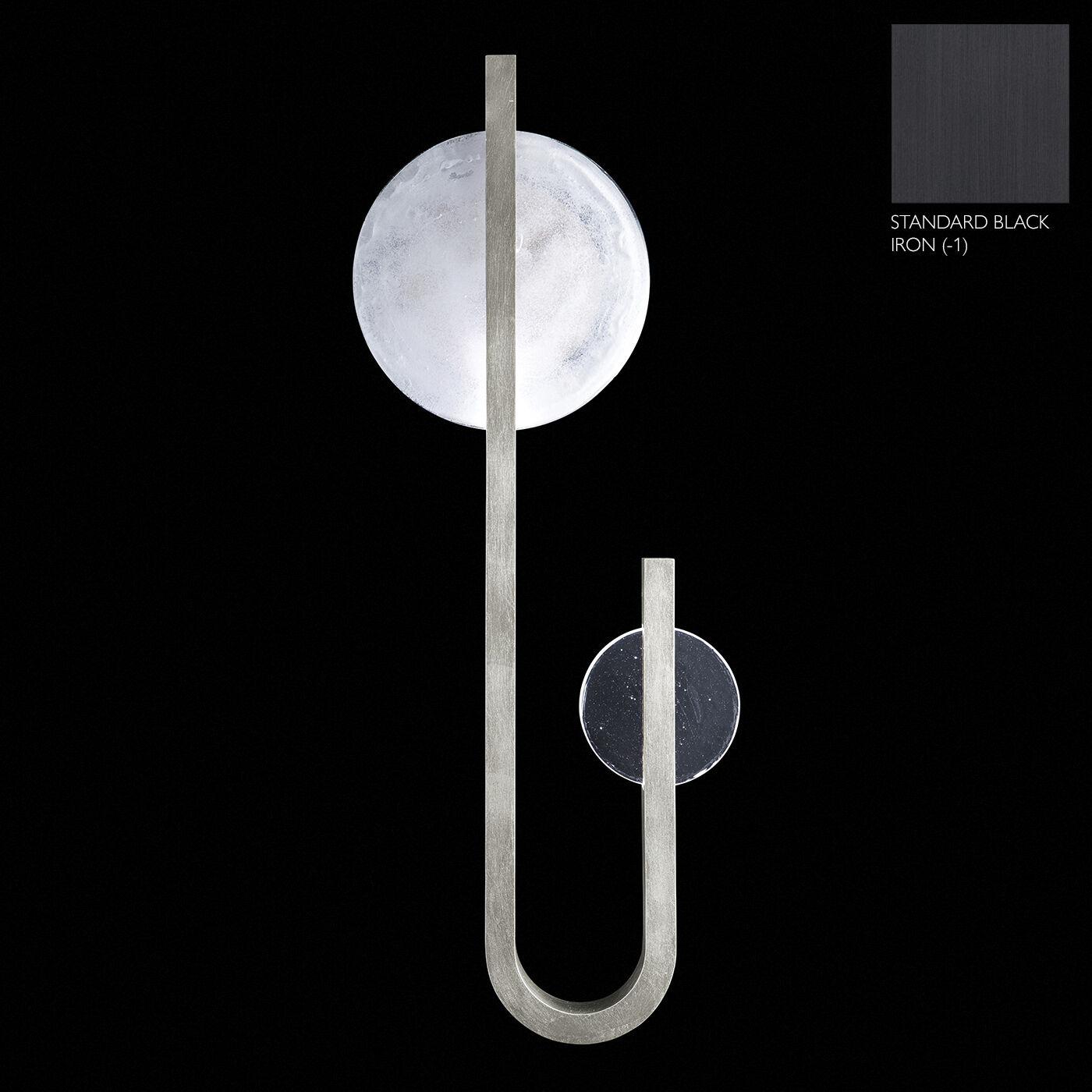 Selene 2 Light 14.5 inch Black ADA Sconce Wall Light