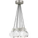 Sean Lavin Mina LED 14 inch Satin Nickel Pendant Ceiling Light