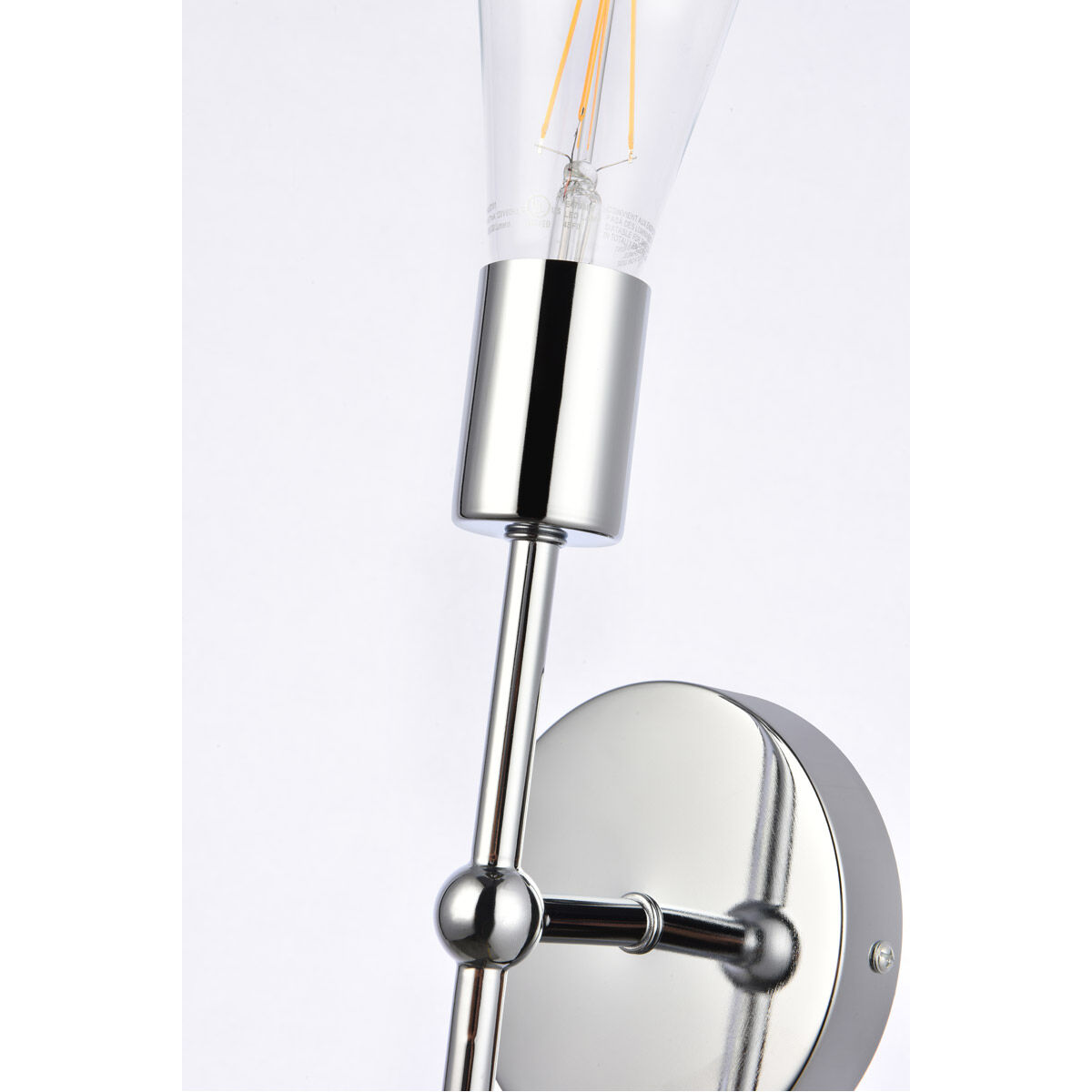 Keely 1 Light 5 inch Chrome Bath Sconce Wall Light