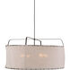 ED Ellen DeGeneres Dunne 4 Light 34 inch Aged Iron Pendant Ceiling Light