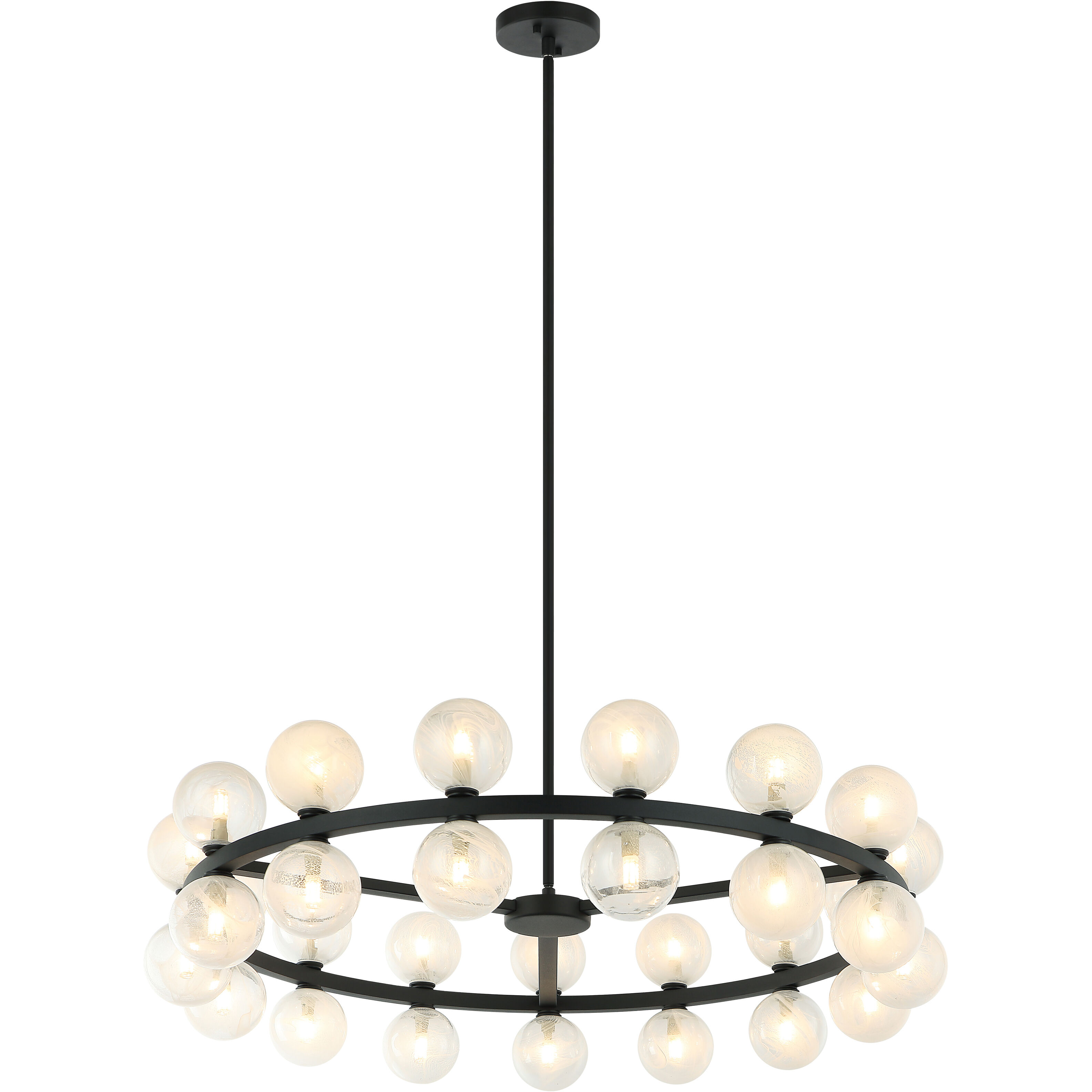 Nimbus 30 Light 36 inch Matte Black Pendant Ceiling Light