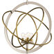 Ibis 4 Light 30 inch Polished Nickel Pendant Ceiling Light