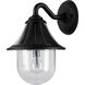 Orion LED 13 inch Black Outdoor Wall Sconce, Solar