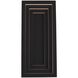 Chrysler 20 inch Matte Black Outdoor Wall Sconce
