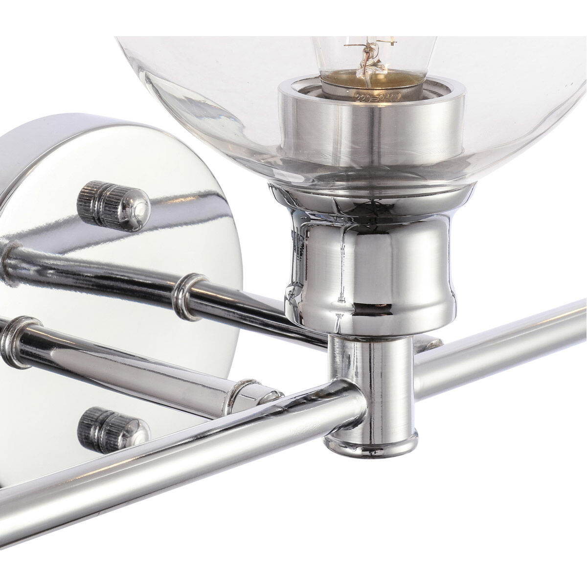 Collier 3 Light 28 inch Chrome Wall sconce Wall Light