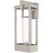 Delancey 1 Light 18.88 inch Brushed Nickel Outdoor Post Top Lantern