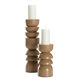 Totem 17.75 X 5 inch Candleholders, Set of 2