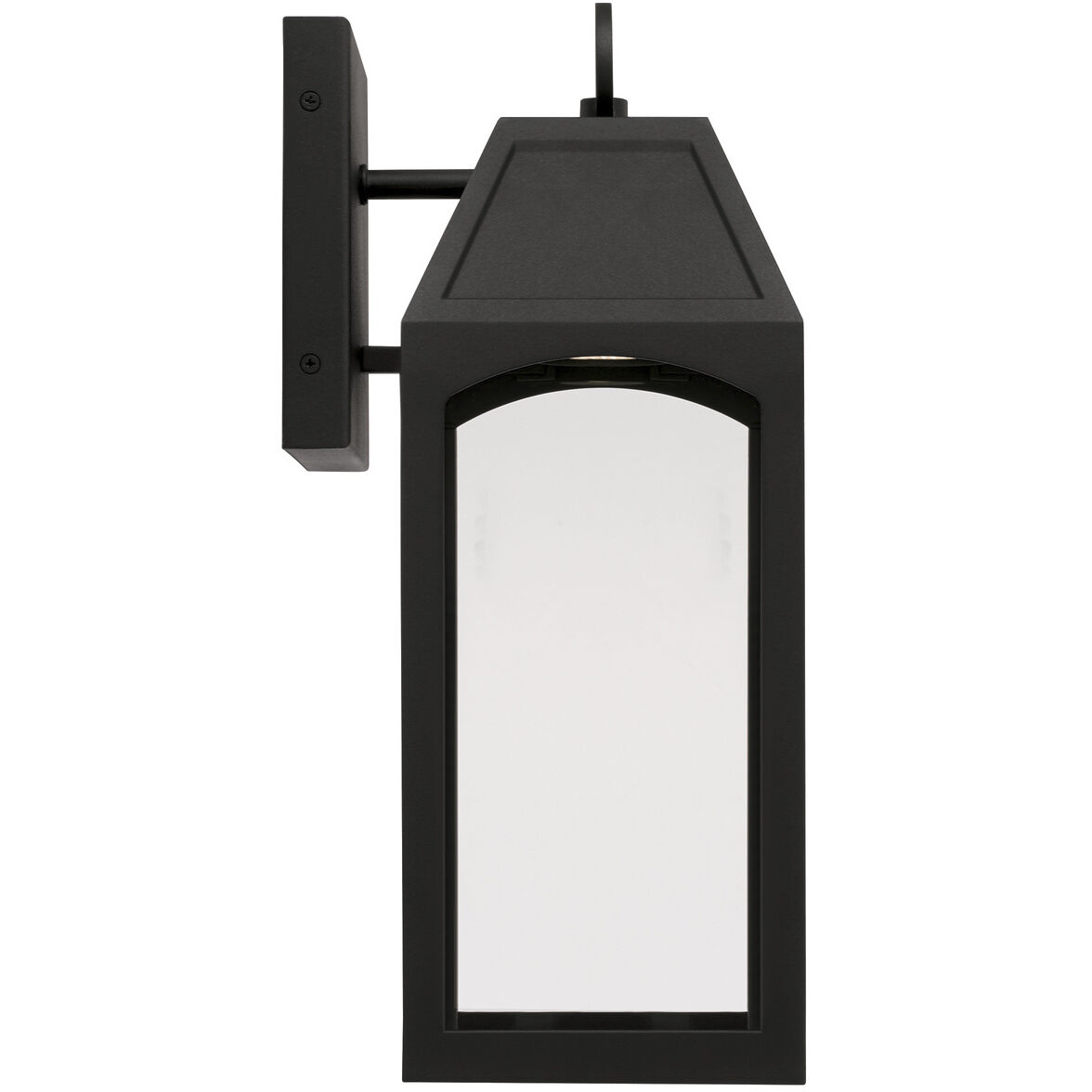 Burton LED 16.75 inch Black Outdoor Wall Lantern