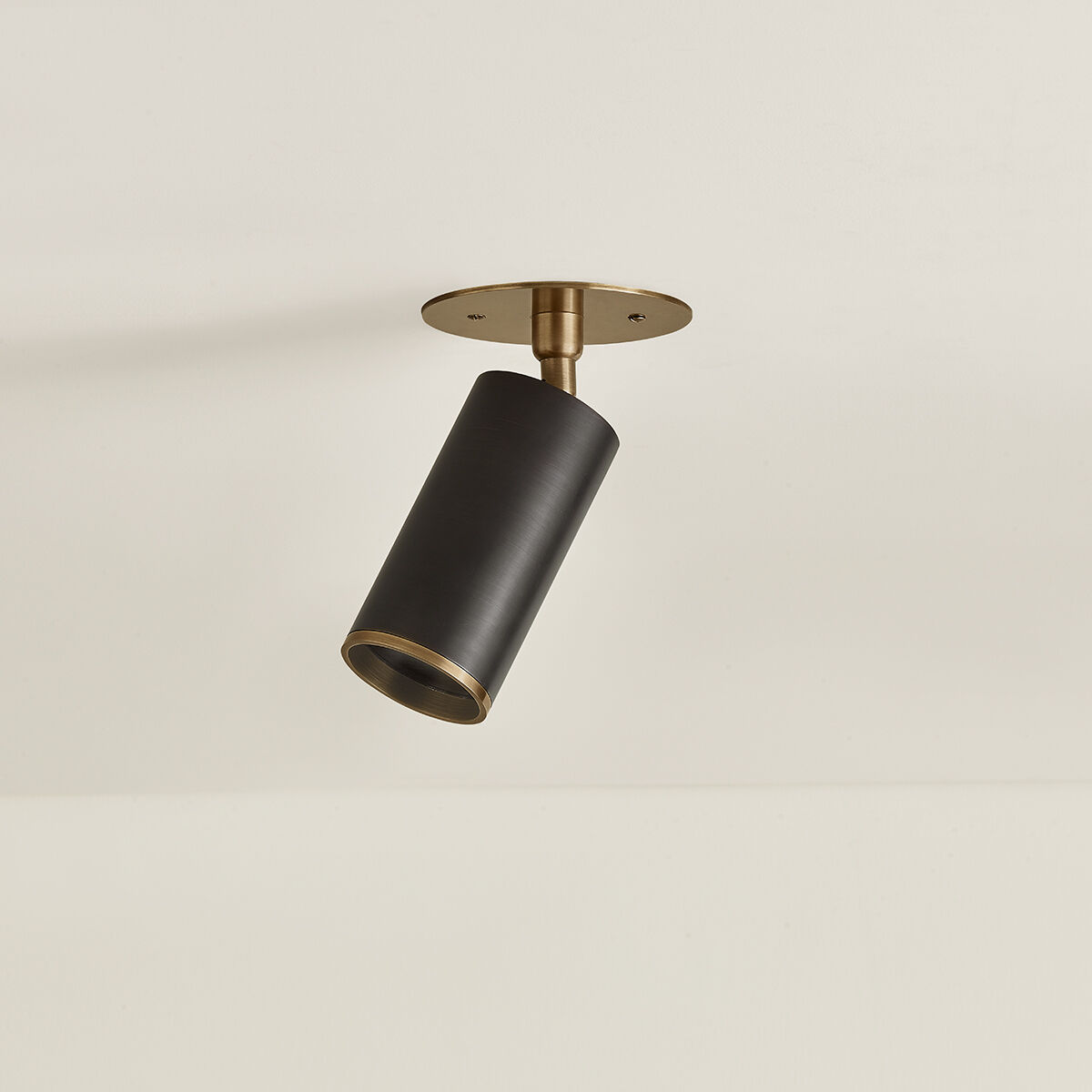 Caleb 1 Light 4.75 inch Patina Brass/Bronze Flush Mount Ceiling Light