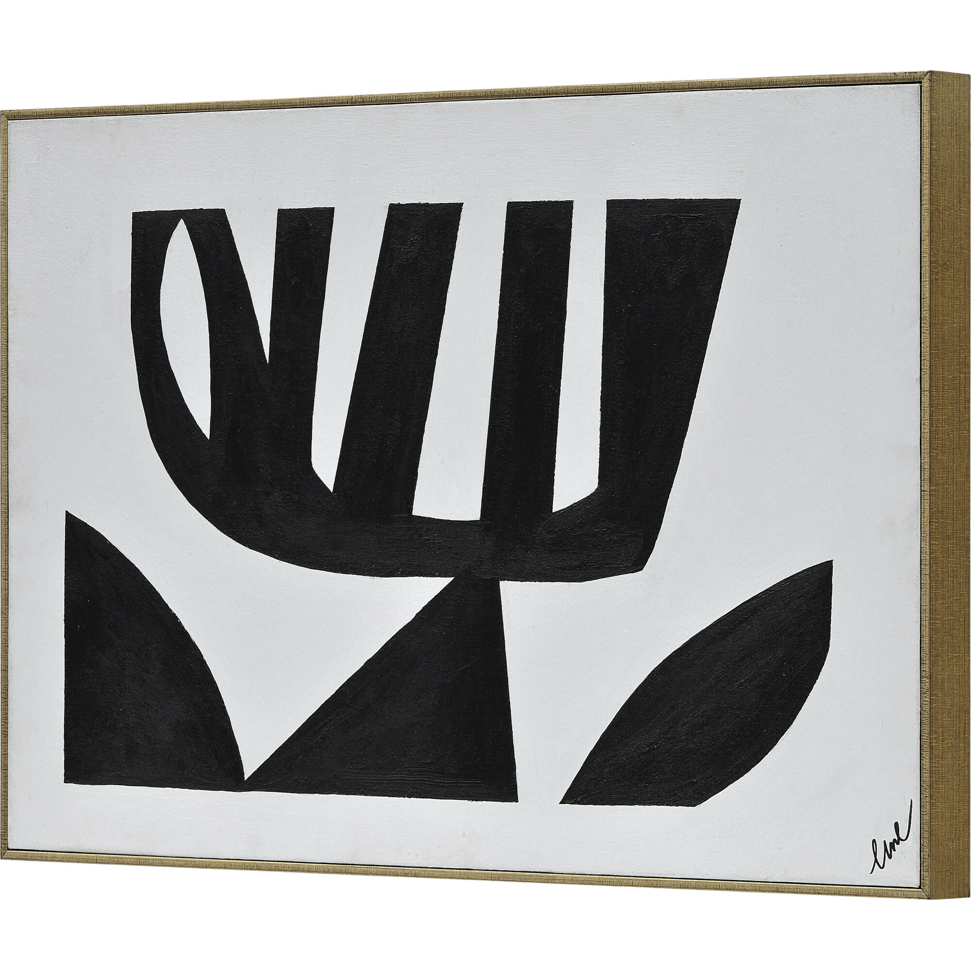 Rockwell Black/White Canvas Art, 2 Piece