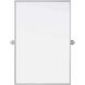 Amoura 36 X 24 inch Silver Mirror