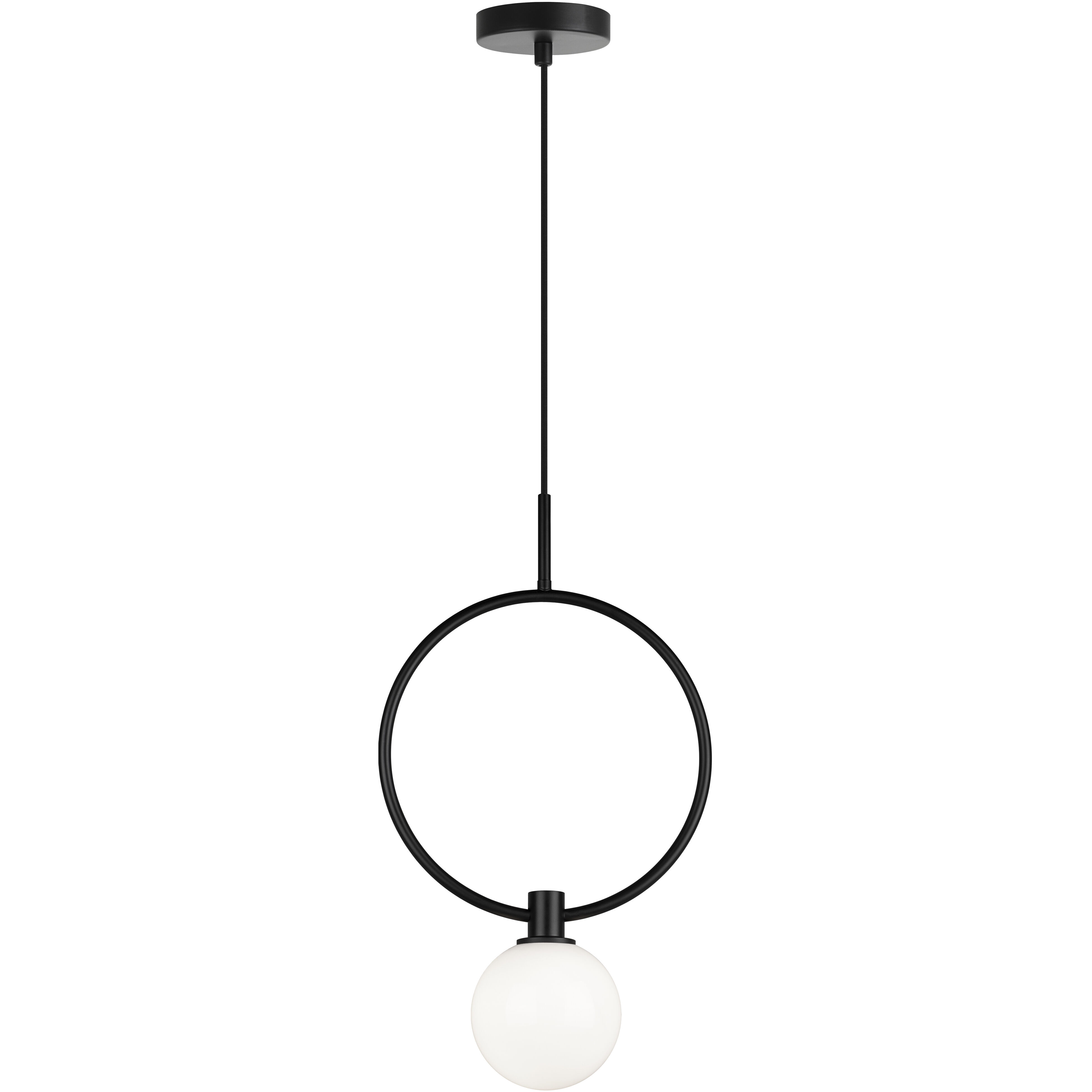 Averley 1 Light 5.38 inch Black Pendant Ceiling Light