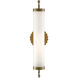 Latimer 1 Light 5 inch Antique Brass Wall Sconce Wall Light, Barry Goralnick Collection