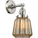 Franklin Restoration Chatham LED 6 inch Polished Nickel Sconce Wall Light, Franklin Restoration