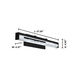 Cardito LED 27.56 inch Matte Black Bath Vanity Wall Light