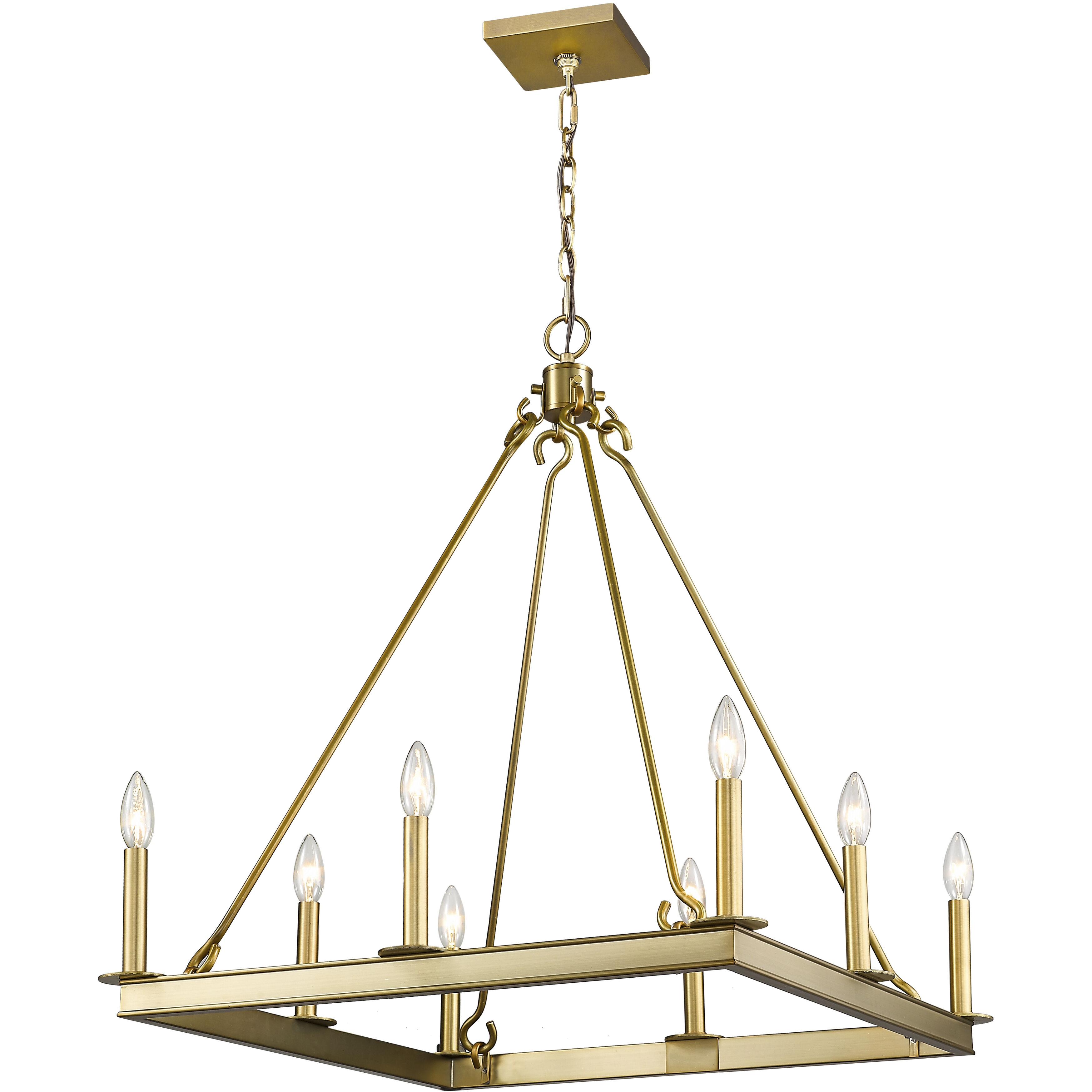 Barclay 8 Light 26.00 inch Chandelier