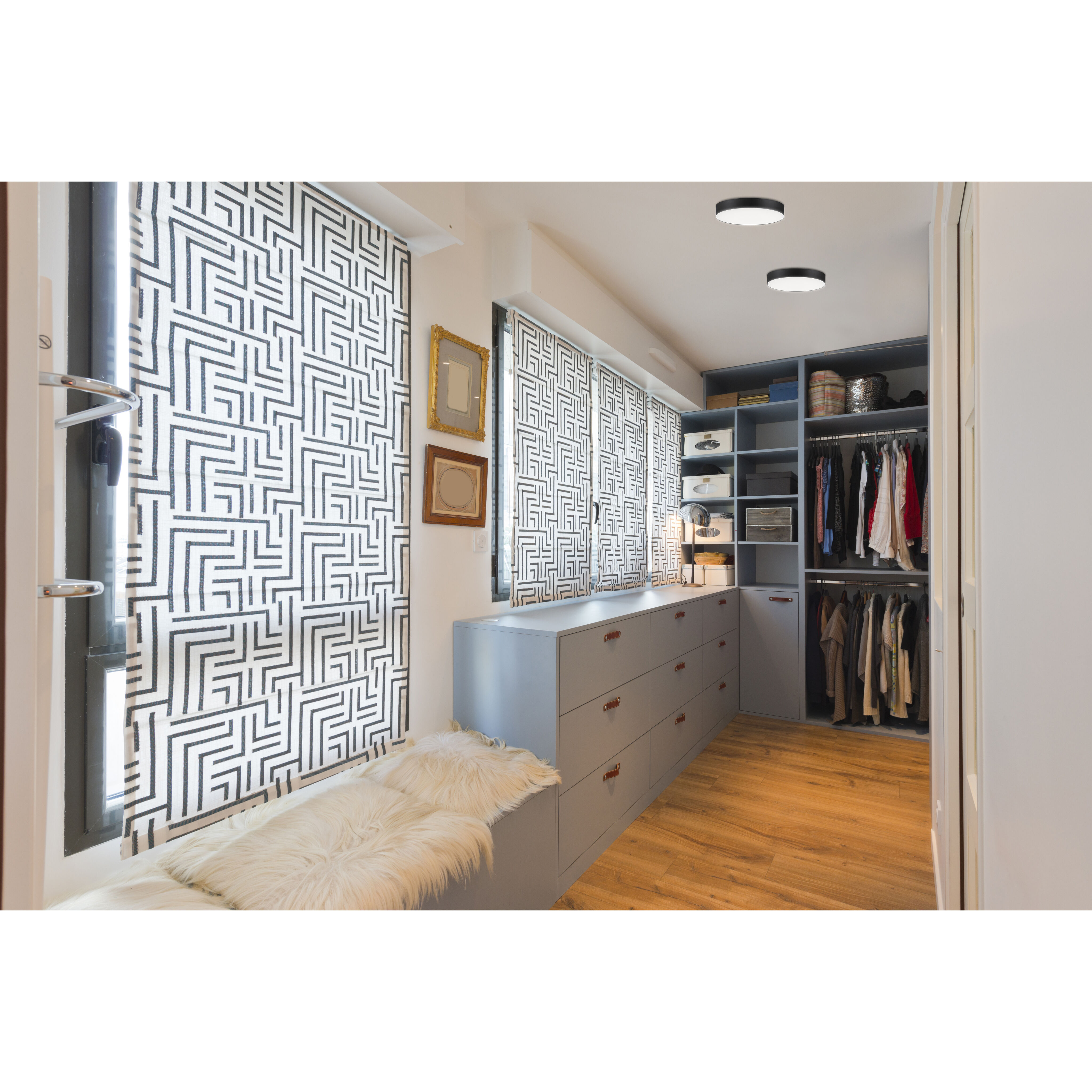 Trim LED 10.5 inch White Flush Mount Ceiling Light