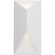 Indio LED 12 inch White Exterior Wall Sconce