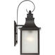 Monte Grande Outdoor Wall Lantern in Slate