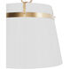 Ada Lee 1 Light 10 inch Alturas Gold Pendant Ceiling Light, Small