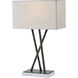 Kesden 27.5 inch Romulus Bamboo Table Lamp Portable Light, Trio, TA Illuminations