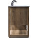 Larkin 72 X 22 X 34 inch Natural Oak Vanity Sink Set