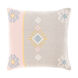 Zakaria 22 X 22 inch Cream/Saffron/Bright Blue/Pale Pink/White Pillow Kit, Square