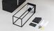 Caged 1 Light 6.69 inch White Marble Semi-Flush Mount Ceiling Light
