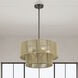 Acordia 4 Light 20 inch English Bronze Pendant Chandelier Ceiling Light