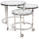 Carter Silver Bar Cart