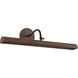 Alora Mood Dottie 24 watt 24.13 inch Walnut Wall/Picture Light Wall Light