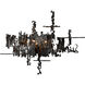 Art + Alchemy Brutus 2 Light 24.3 inch Ink Wall Sconce Wall Light