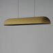 Wimbledon LED 39.75 inch Olive Linear Pendant Ceiling Light